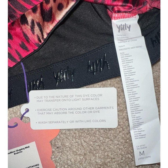 New Fabletics Yitty Kitty Headliner Shaping Bralette and Legging Set size M - Picture 8 of 16